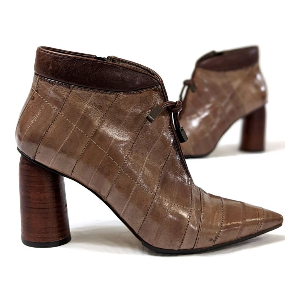 Marni Kaa Eel Skin Ankle Boot